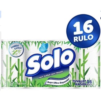 Genel Markalar SOLO TUVALET.KAĞIDI 16 LI