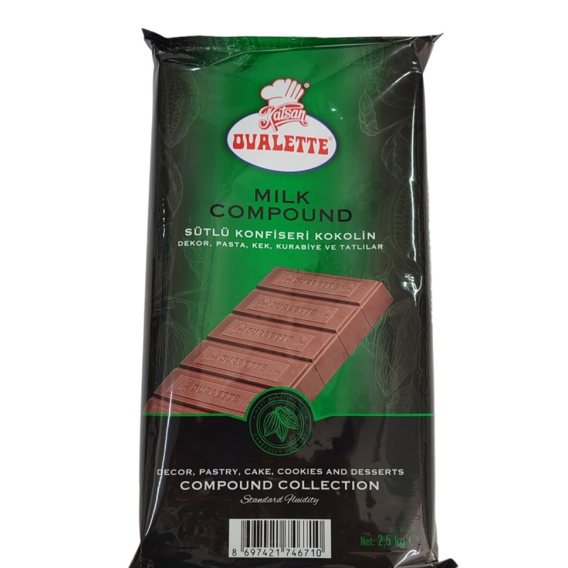 Katsan Ovalette OVALETTE KONFİSERİ SÜTLÜ 2,5 KG