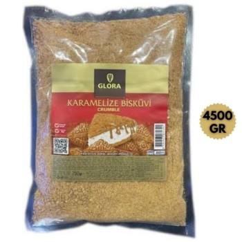 Glora Karamelize Bisküvi Kırıntısı Crumble 4.500 Gr