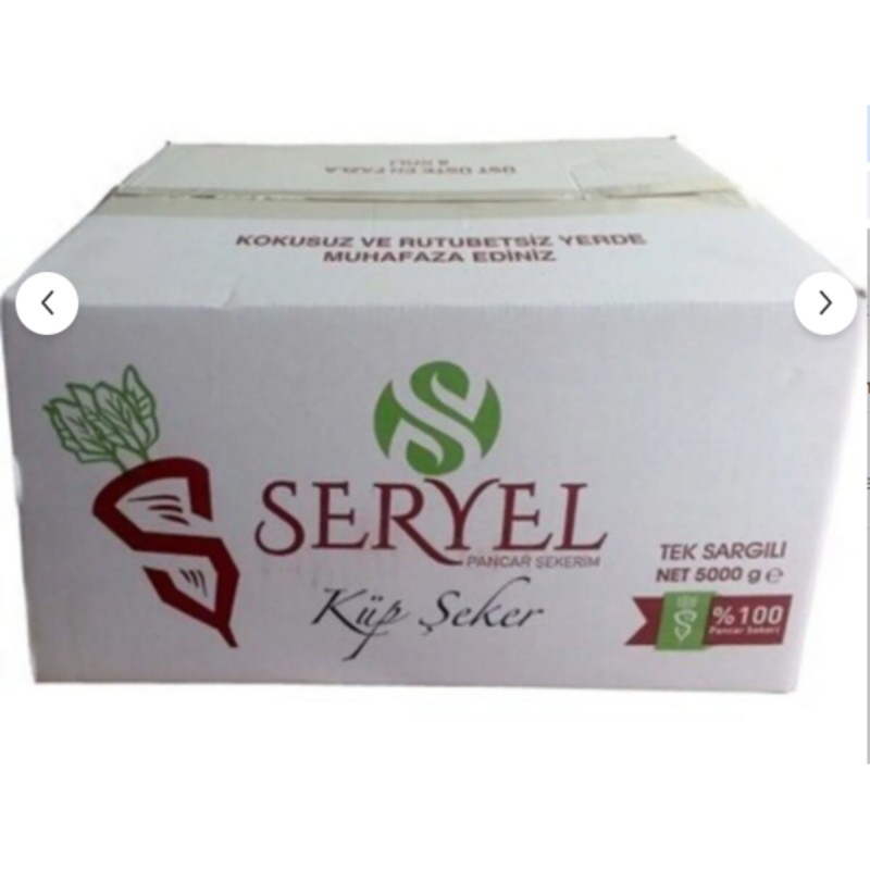 seryel SARGILI KÜP ŞEKER 5KG