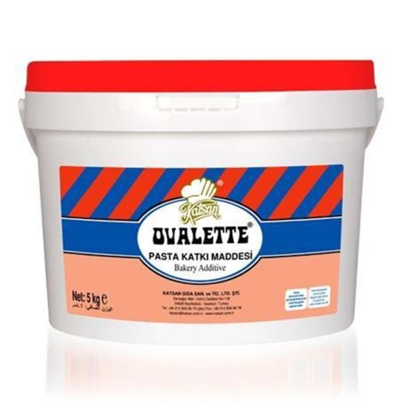 Katsan Ovalette KEK KATKI MADDESİ OVALETTE 5 KG