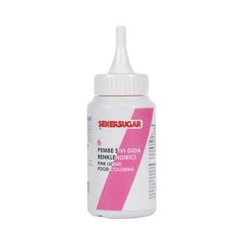 ŞEKER & SUGAR Şekersugar Sıvı Gıda Boyası 150 ml Pembe