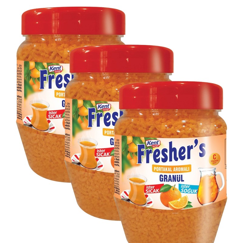 KENT Boringer Fresher's Oralet Portakal 300 Gr 3'lü