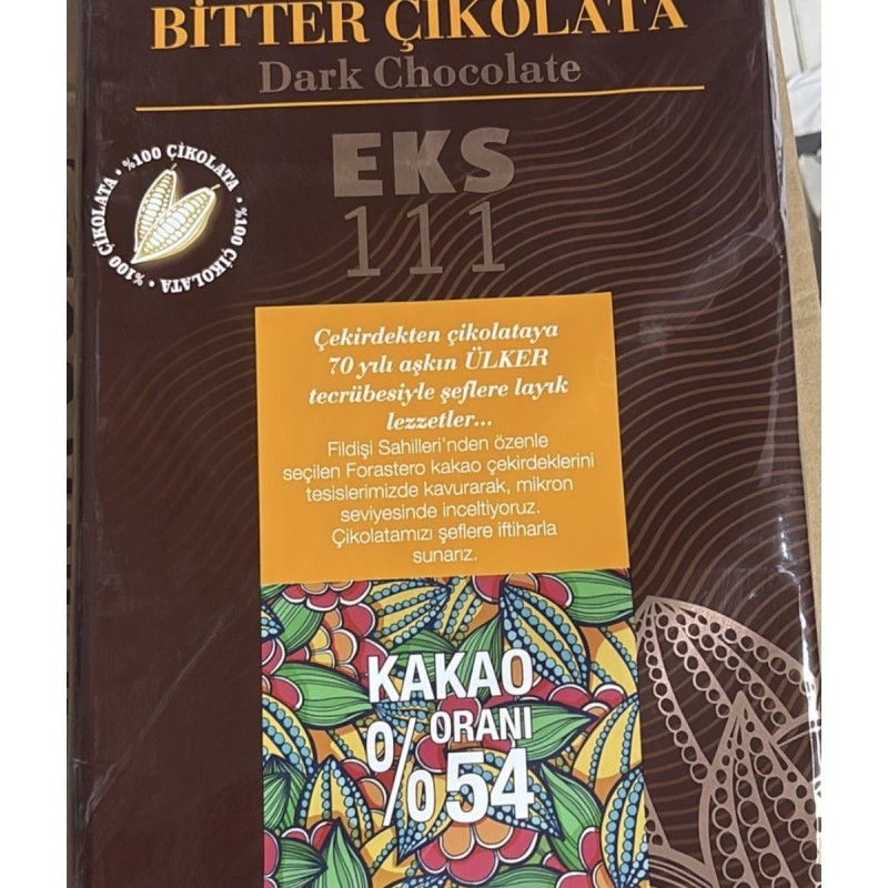Ülker BİTTER KUVERTÜR EKS111 %54