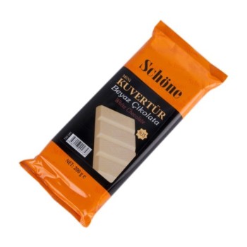 Genel Markalar Schöne Mini Beyaz Kuvertür Çikolata 200 Gr