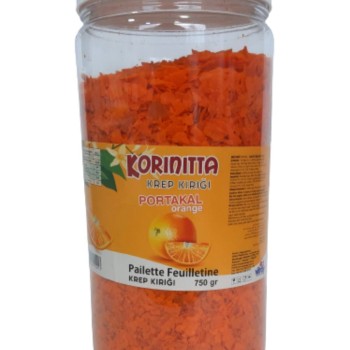 Korinitta Krep Kırığı Portakal 750 gr
