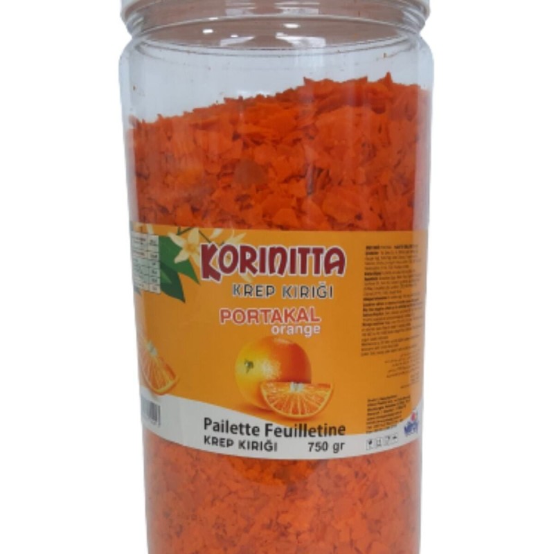 Korinitta Krep Kırığı Portakal 750 gr
