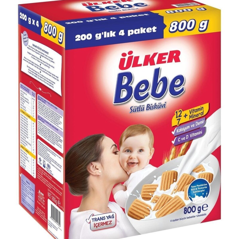 Ülker Bebe Bisküvi 800 Gr