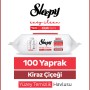 Sleepy Easy Clean Kiraz Çiçeği Yüzey Temizlik Havlusu Mendili 100 Yaprak