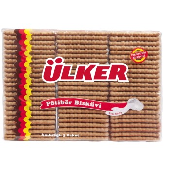 Ülker Sade Petibör Bisküvi 450gr X 10 Adet