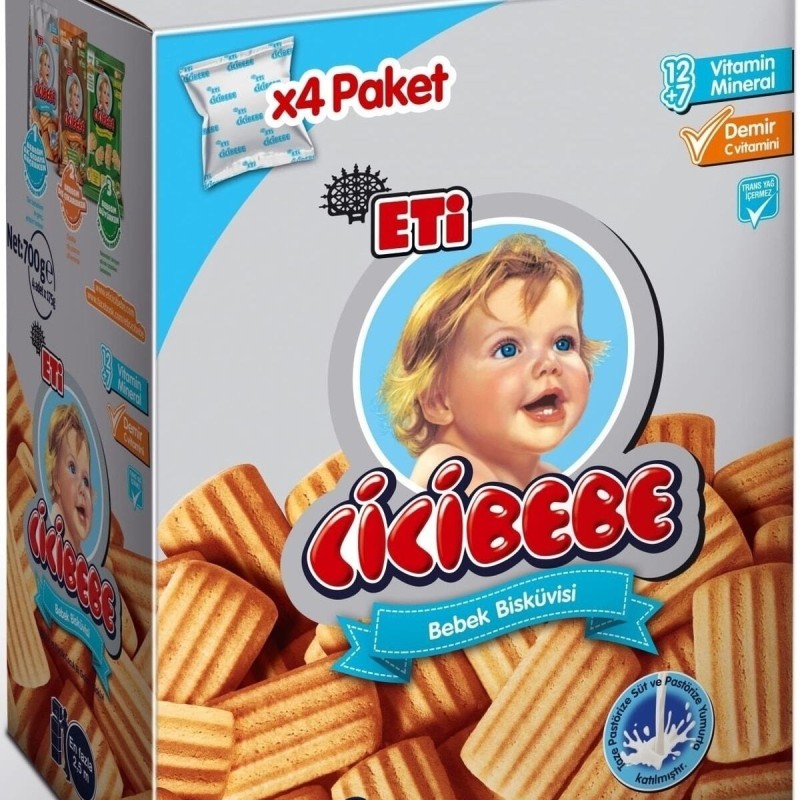 Eti Cicibebe Bebek Bisküvi 700 Gr