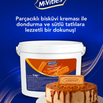 Genel Markalar MC VİTİES bisküvi kreması parçacıklı 5 kg