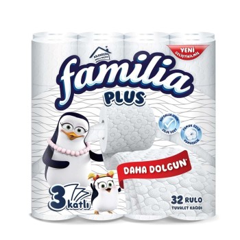 Familia Familla Tuvalet Kağıdı Plus 3 Kat 32 Rulo
