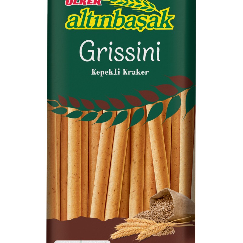 Ülker ALTINBAŞAK Grissini Kepekli - 125 gram - 12 Adet