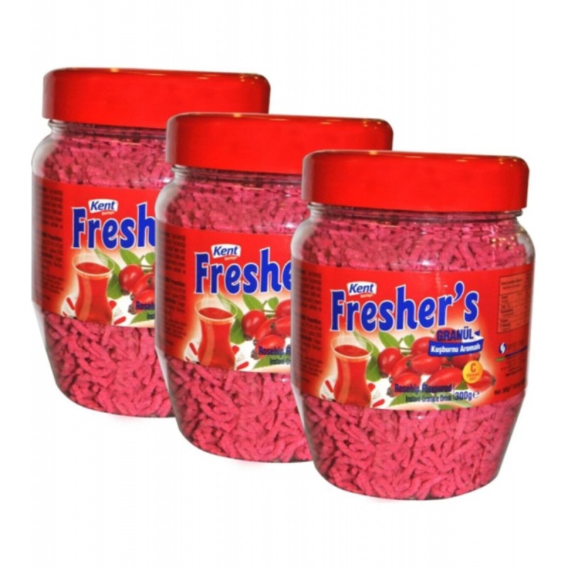 Kent Boringer Fresher's Oralet Kuşburnu 3'lü