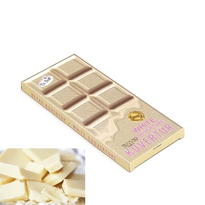 Dr. Gusto Dr Gusto Kuvertür Mini Çikolata Fildişi 200 gr