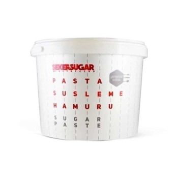 ŞEKER & SUGAR Şeker Sugar Şeker Hamuru 2,5 Kg Beyaz
