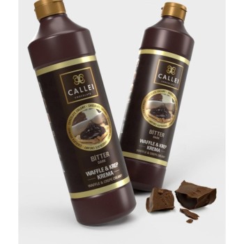 Callei Chocolate Bitter Şişe Waffle Çikolatası 1000gr
